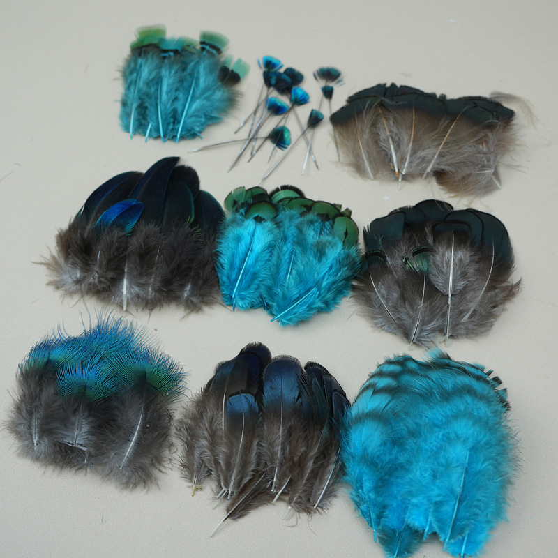 Wholesale Blue Series Peacock Blue Feather Pieces DIY Handmade Jewelry Cat Teaser Stick Materials Accessories Clothing Accessories Wholesale Blue Series Peacock Blue Feather Pieces DIY Handmade Jewelry Cat Teaser Stick Materials Accessories Clothing Accessories