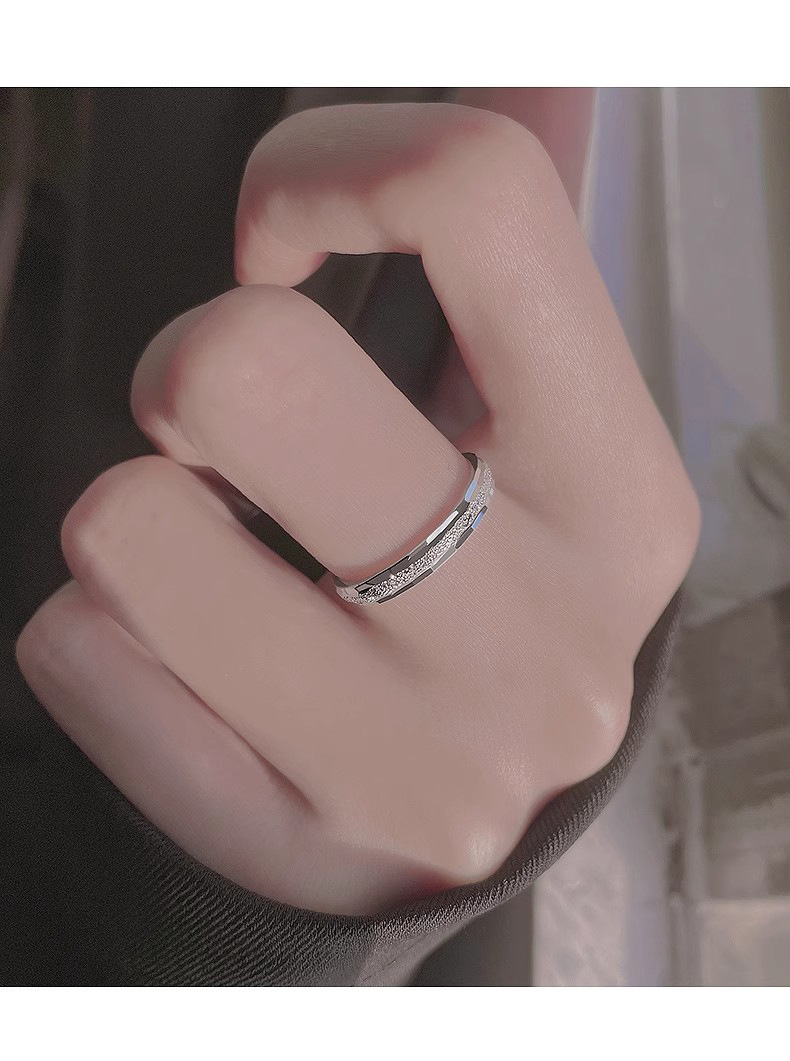 Stjernehimmel ring til kvinder niche design åben ring sølv_voghion.com