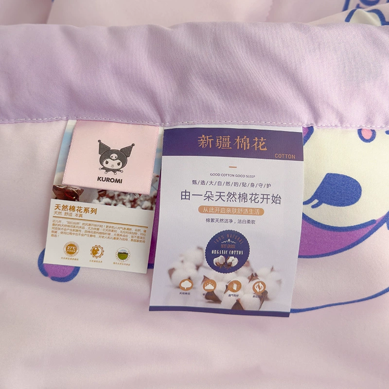 Hello Kitty, летящее хлопковое охлаждающее одеяло
