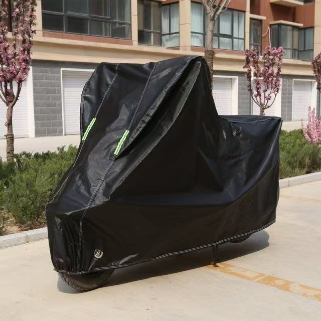 耳なし電動自転車用レインカバー、電動バイク用レインカバー、厚手バイクカバー、自転車用レインカバー、晴雨兼用|undefined