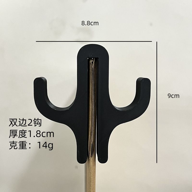 跨境爆品 Shower hook 便携式淋浴挂钩浴室玻璃门夹式多功能挂钩|undefined