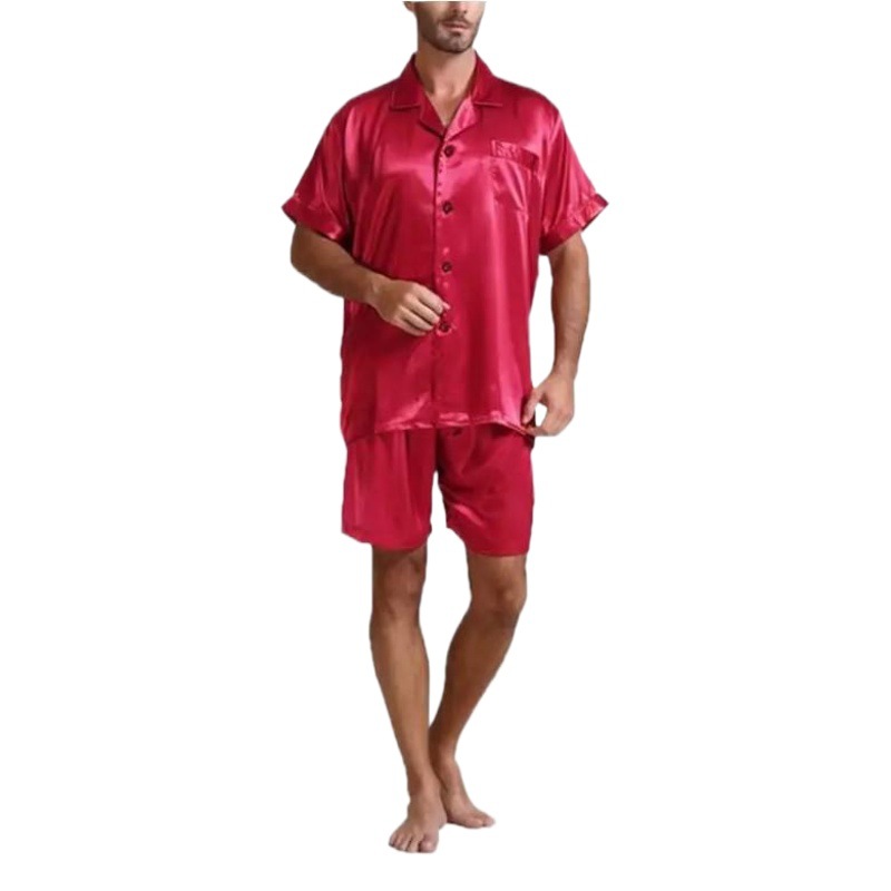 2024 Traje de pijama de estilo nuevo transfronterizo para hombres europeos y americanos