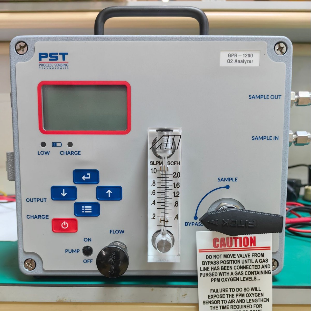 GPR-1200便携式氧分析仪和志美国便携式氧气检测仪