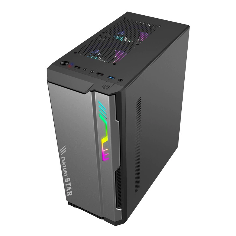 Суперзвезда 世纪之星 Star Ship Computer Ovemes USB3.0 боковая стеклянная игра ATX корпус водяное охлаждение главный кейс