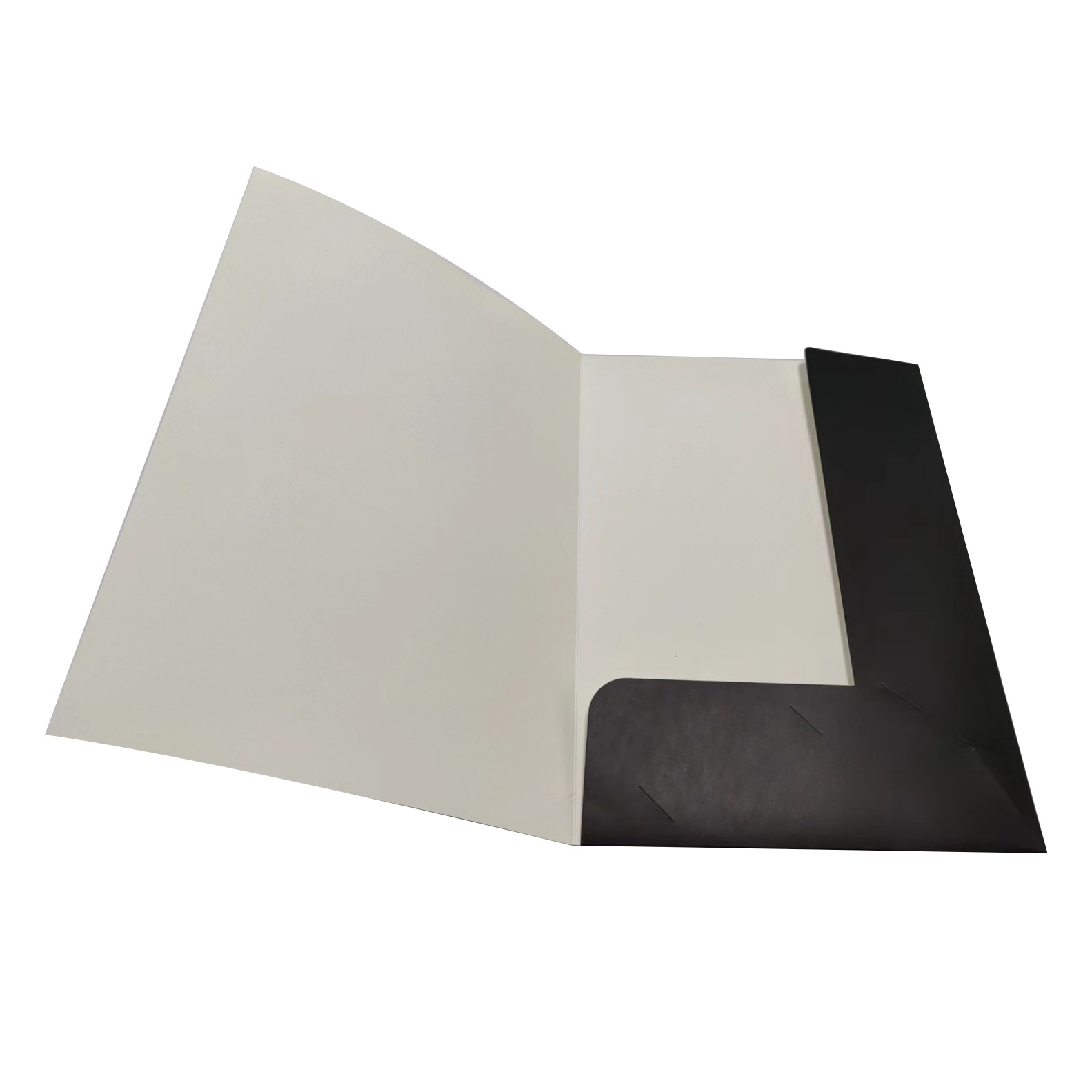 A4封套文件夹印刷单页夹插页文件封皮内可夹名片资料袋合同夹卡套