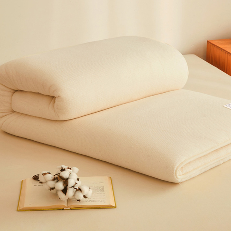 Wholesale Cotton Mattress Pads, Soft Cotton Pads, Thickened Cotton Quilts, Dormitory Student Single Bed Mattress Pads, Home Use
