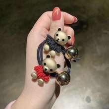 新款韓版小熊發圈女學生可愛皮筋扎發頭繩少女心頭飾發繩