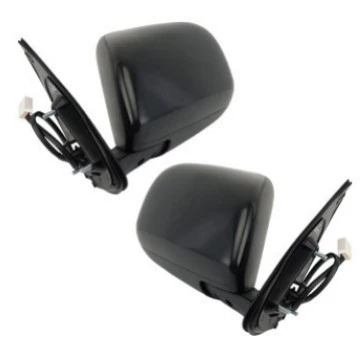 Suitable for Toyota Hilux Vigo 2005-2015 3-pin rearview mirror assembly, primer black