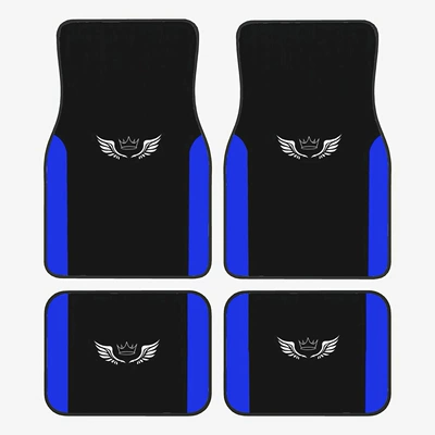 Set of Driver and Passenger Mats, Labeling, Avtomobil döşəmə paspasları - new-temu-floor-mat-8-33444468cm-two-pieces-each