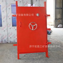 矿用避难硐室防爆门BMB800*1800井下防水防火密闭门抗冲击波活门