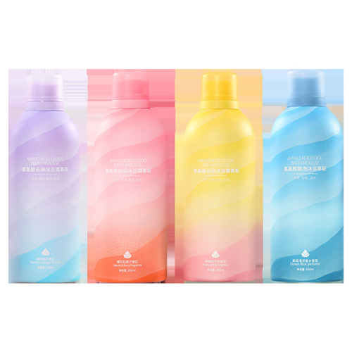 Olga Leni Amino Acid Cloud Shower Mousse Shower Gel Fragrance Large Bottle Shower Gel Men's Care One Piece Wholesale