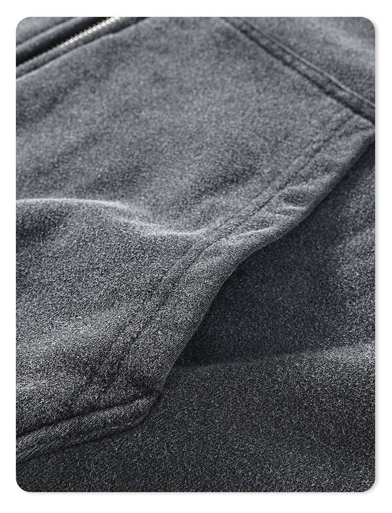 Title 6, Sudadera con capucha de algodón puro vintage de...