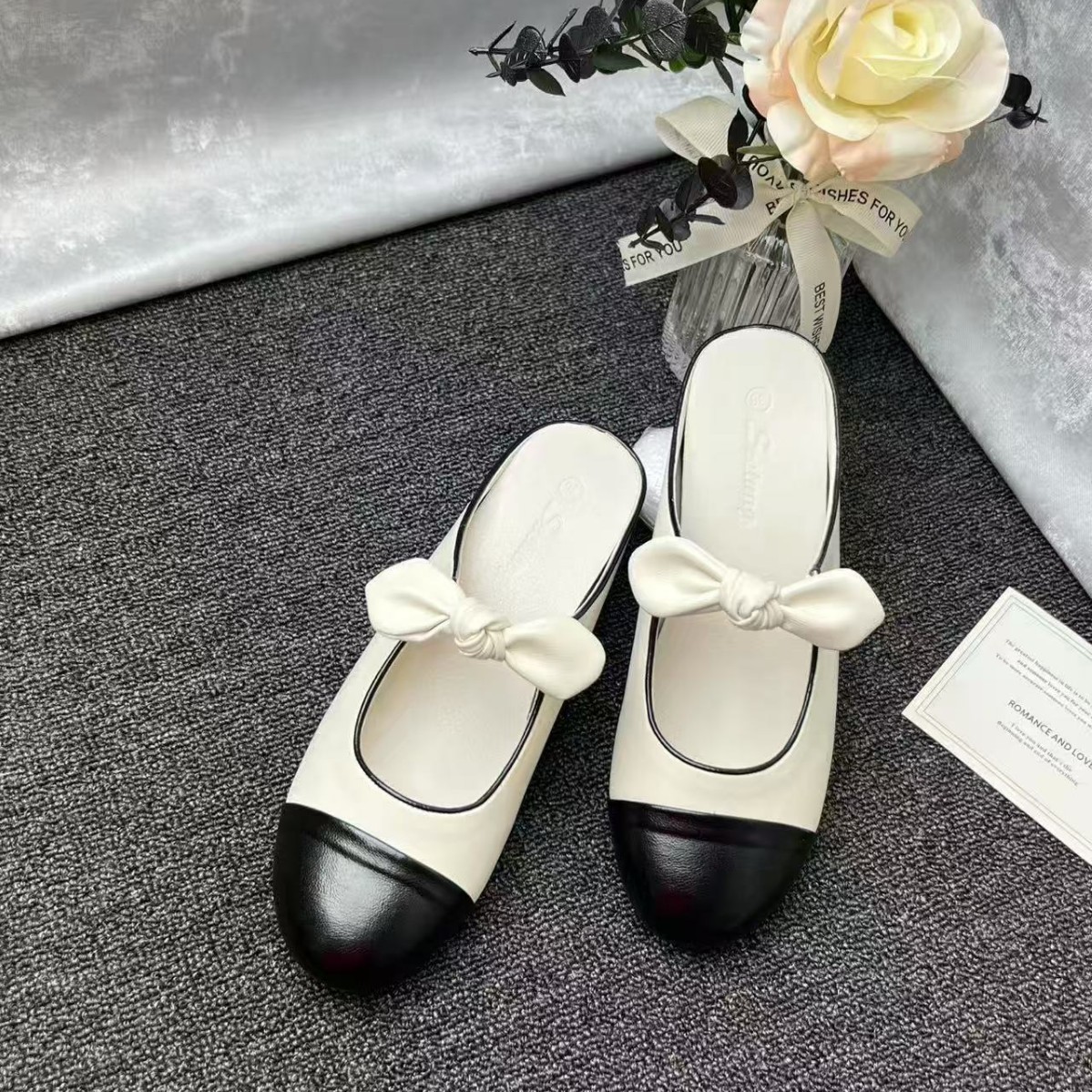 Bailarinas Mary Jane Con Cuña Oculta Y Lazo Para Mujer De Cuero_voghion.com