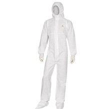 代尔塔406223五级限次性防护服阻燃款连体防静电防化服防粉尘透气