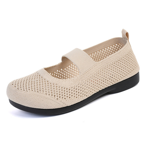 Women's Summer New Casual Soft-Sole Breathable Fashion Mother's Shoes Old Beijing Cloth Shoes for Women