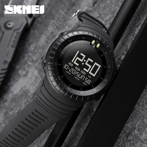 Skmei Time Meida Dial Student Electronic Sports Watch Cross-border Foreign Trade Multifunctional Watch Men's Watch Wholesale