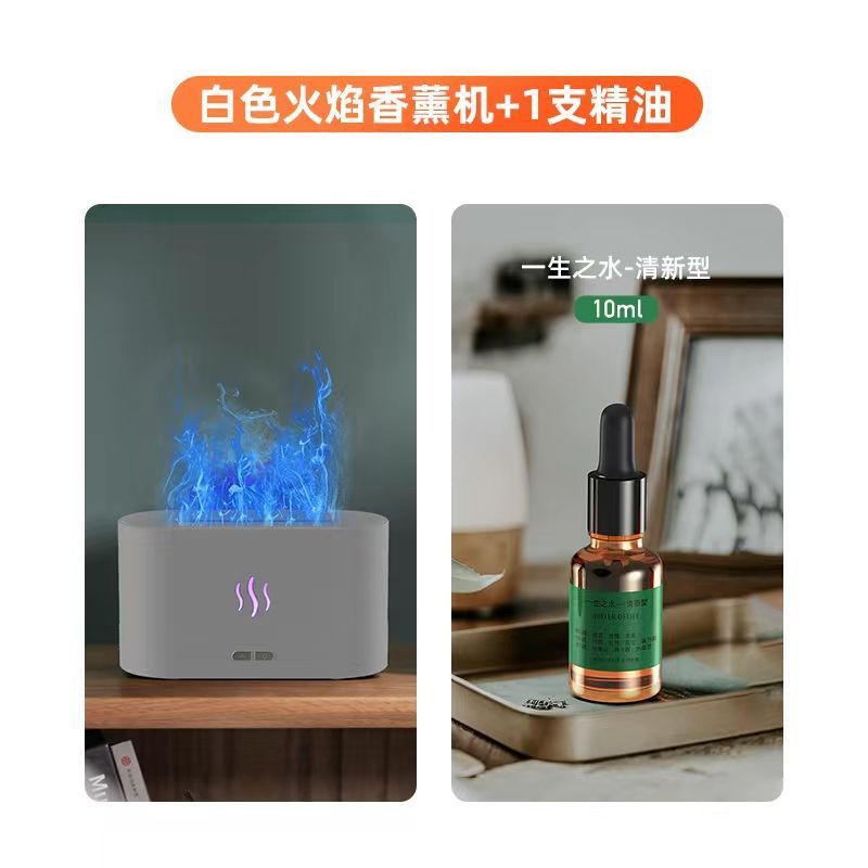 人気新商品 カラフル炎香炉 USB式 家庭用アロマランプ 霧化式空気加湿器 アロマディフューザー 跨境販売|undefined