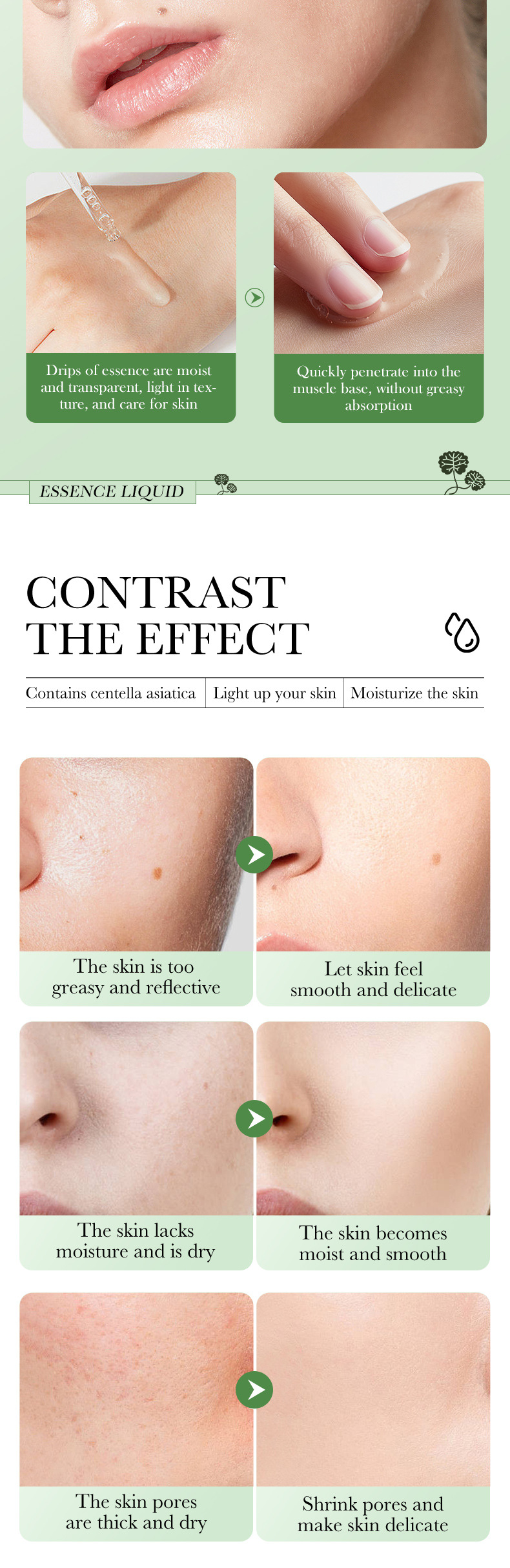 BIOAOUA All English Centella Original Solution Soothing essence Moisturizing and Firming_voghion.com