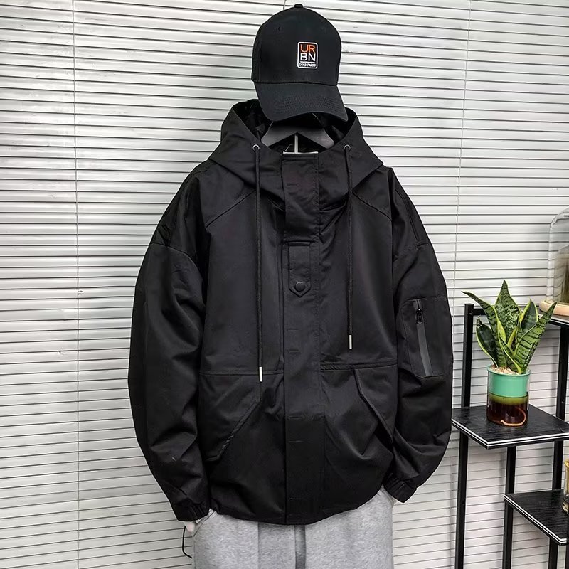 Stormtrooper Jacket Men's Windbreaker Autumn Style Hooded Jacket Loose Workwear_viptrois.com