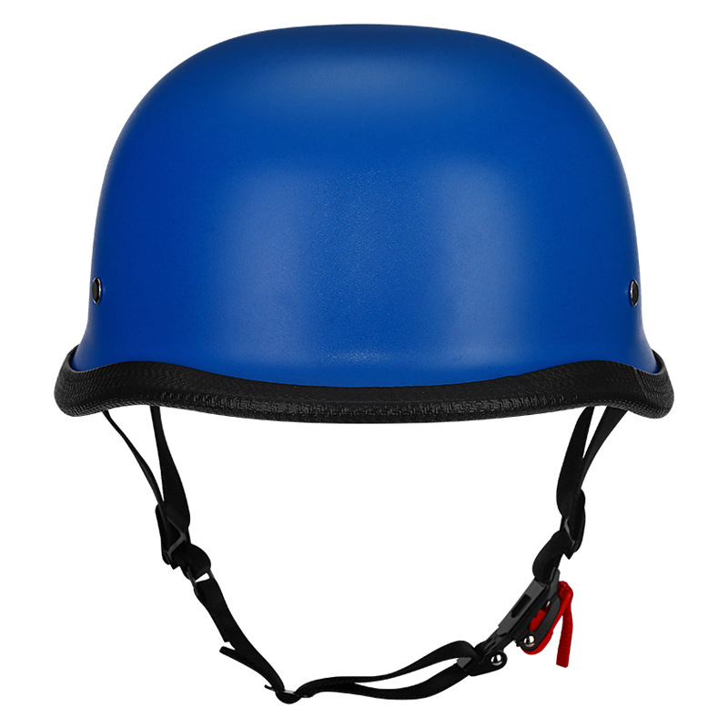 Motorcycle Electric Vehicle Helmet Abs Men's and Women's Half Helmet Japanese Retro Motorcycle Steel Helmet