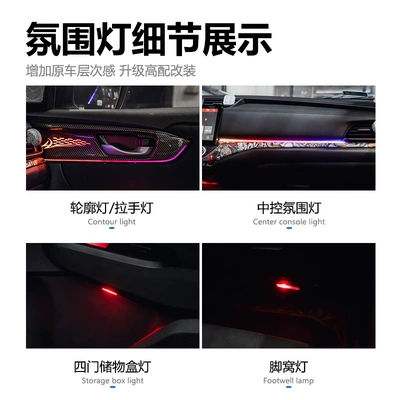 Honda Crider, Panel (Dashboard) işıqlandırması