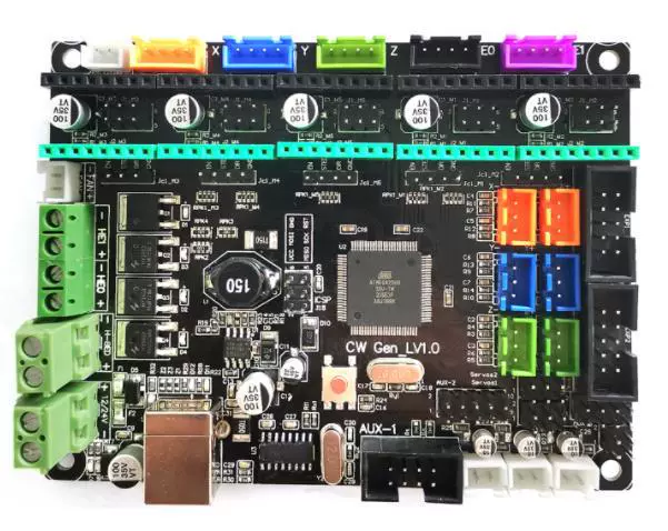 Материнская плата 3D-принтера MKS Gen-L V1.0 экономичная, совместимая с пандусами с открытым исходным кодом Марлин