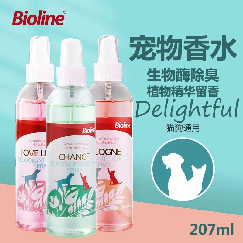 Дезодорант-спрей Bioline для домашних животных: для собак, кошек, для использования в помещении, для устранения запаха кошачьего туалета, для очистки воздуха