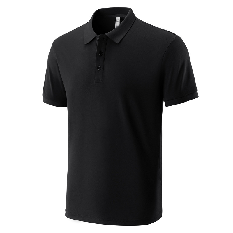 Ropa de trabajo de solapa de manga corta Camisa de polo impresa Ropa de fábrica Ropa de trabajo Camisa publicitaria cultural Camiseta Impresión personalizada con bordado de logotipo