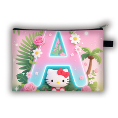 字母HelloKitty卡通零钱包儿童时尚卡包小学生男女可爱收纳包跨境