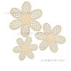 Wooden Daisy Wall Decoration Ins Bohemian Imitation Rattan Pattern Wall Art Pendant Home Living Room