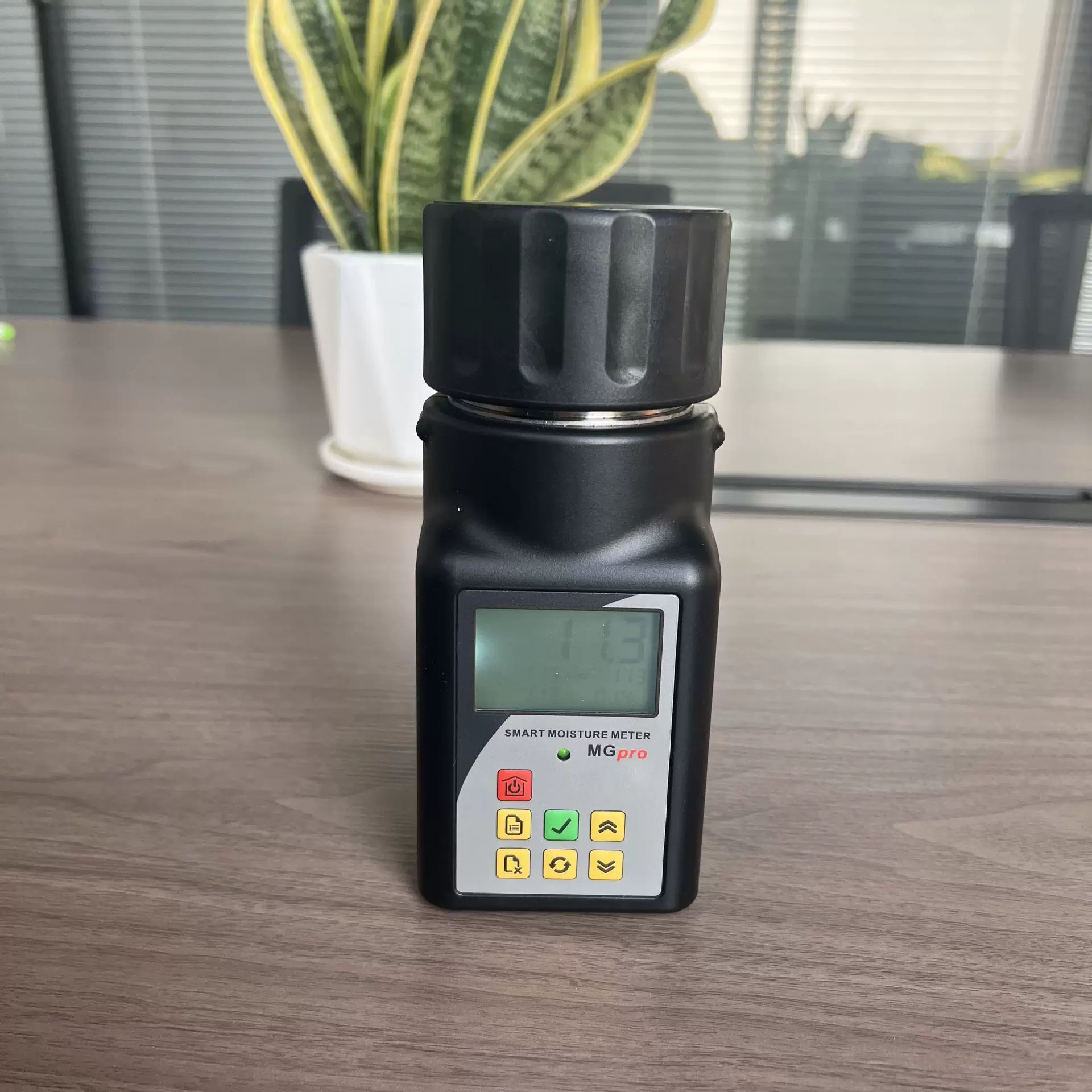 智能款杯式水分仪，谷物水分测定仪，带存储数据，最大值 最小值