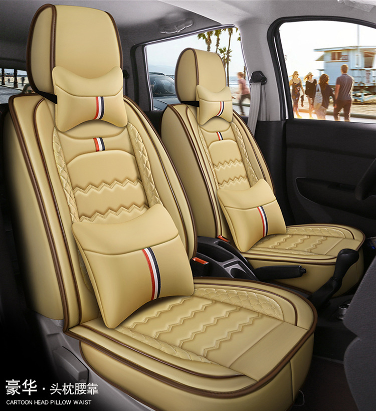 Wuling Hongguang s Rongguang v leather PLUS car seat cover Hongguang V seven-seat ounuo S Auchan X70A cushion all-inclusive