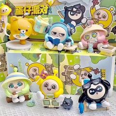 エッグボーイパーティー ブラインドボックス 一緒にピクニックに行こう シリーズ フィギュア おもちゃ トレンディな装飾品 人形 子供の誕生日プレゼント