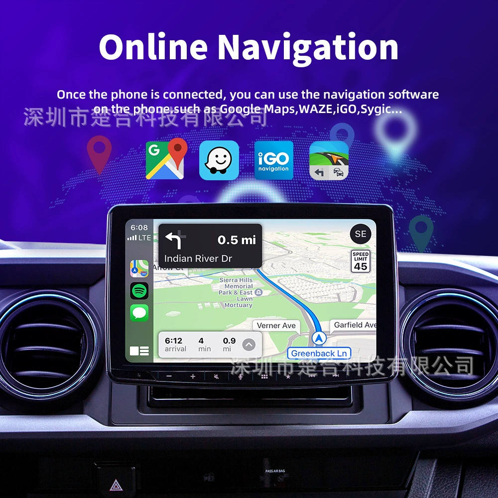 Яблоко CarPlay бокс двоrdин-один беспроводной Android Auto проводной к беспроводной CarPlay бокс