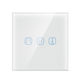 Cross-border European curtain wifi switch graffiti smart switch mobile phone remote control wifi voice control curtain motor