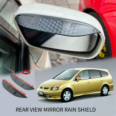 Rain shield rhyme rain shield - standard-packing-without-logo-shiyun-stream-mk1-rn1-5-2000-2005-rearview-mirror-rain-eyebrow-carbon-fiber-pattern