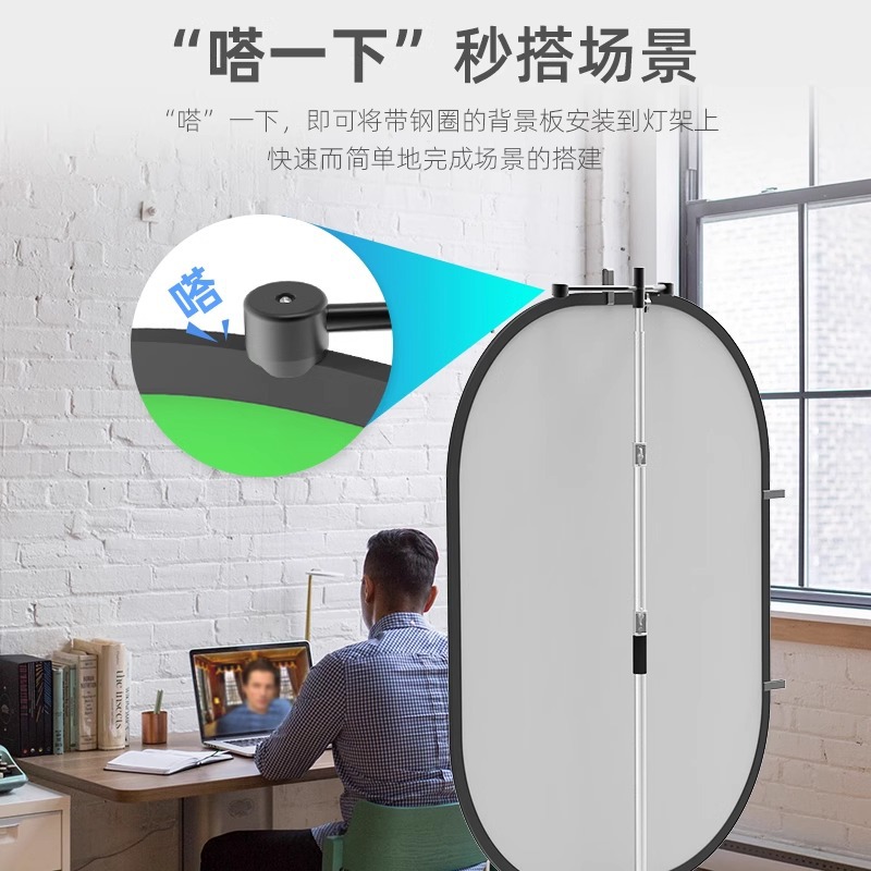 Tablero de fondo de fotografía marco magnético fotografía pantalla azul y verde tablero de recorte soporte reflector tablero de luz suave marco de fondo magnético