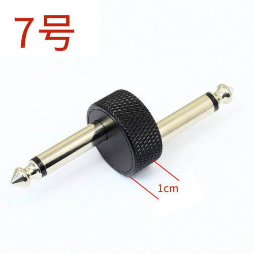 KGR monoblock cable connector, monoblock effector double plug, connecting cable, straight head, straight head connector