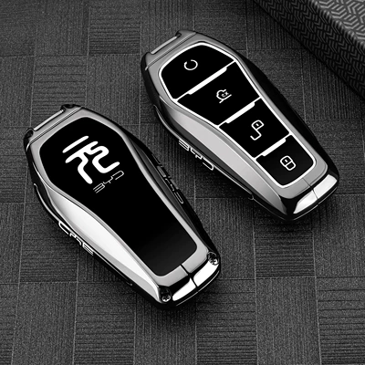 Car Key Metal Full Cover for – Static Rod/Key Bag - special-for-former-up-key-model-gun-black-single-shell