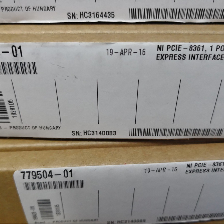 NI PCIE-8361  779504-01 【原装正品全新】
