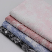 爱心扎染水洗印花牛仔布料服装面料牛仔裤连衣裙箱包手袋