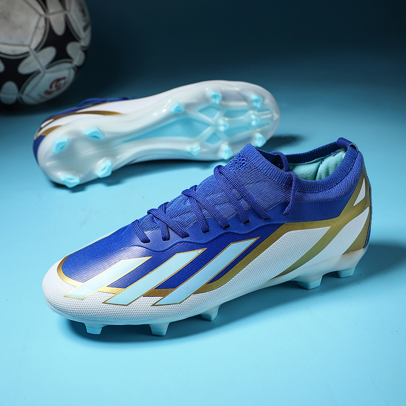 Fabricantes al por mayor transfronterizos nuevos zapatos de fútbol entrenamiento para adultos AG tF clavos rotos zapatos de entrenamiento para estudiantes jóvenes