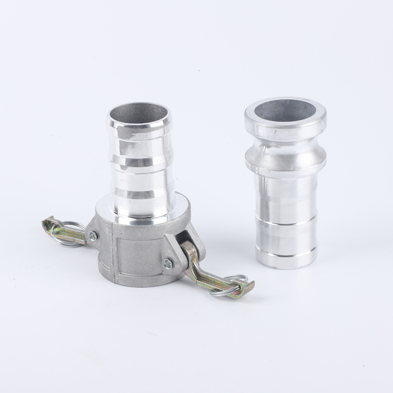 Factory wholesale aluminum alloy quick-connect fitting, 304 stainless steel oil tanker unloading nozzle, quick-release oil tank connector
