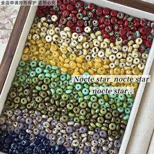 6mm��������ɫ��P�� diy�ֹ�����������֙C����ɢ�����