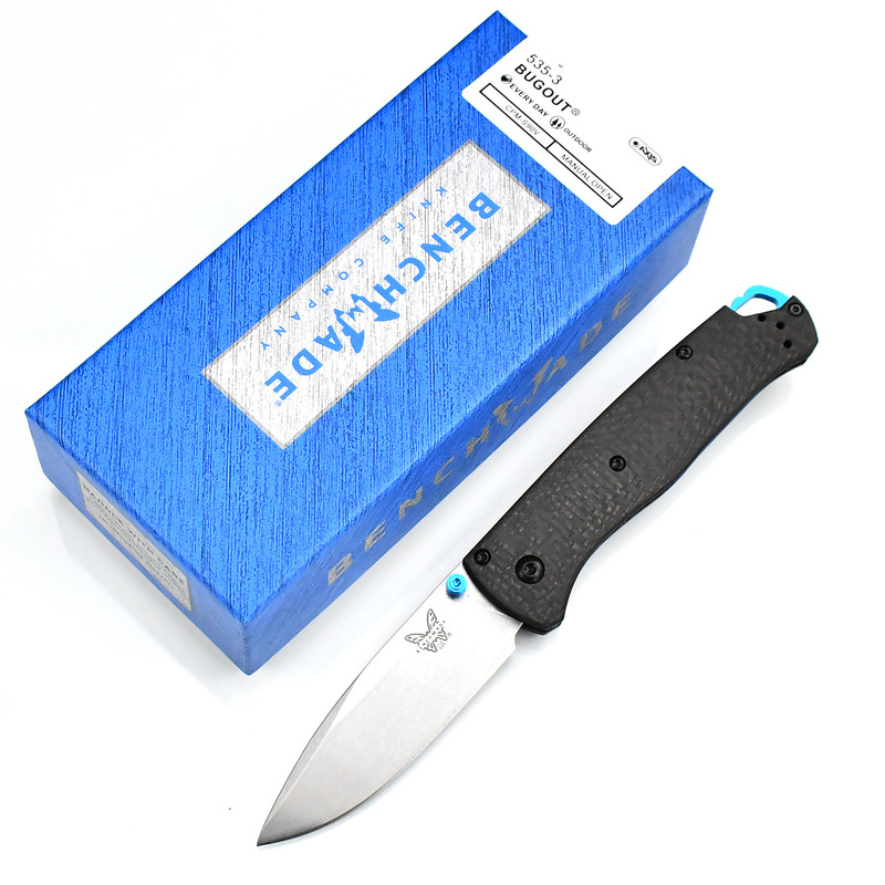 Benchmade Butterfly Carbon Fiber 535 Outdoor Folding Knife Portable Pocket Knife for Camping and Self-Defense Benchmade Butterfly Carbon Fiber 535 Outdoor Folding Knife Portable Pocket Knife for Camping and Self-Defense