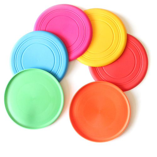 Amazon Dog Frisbee Golden Ruffled Shepherd Dog Training Pet Toy Bite-Resistant Soft Rubber Flying Saucer Floatable