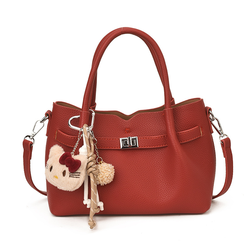 Fashion Retro Casual Bucket Bag 2026 New Large Capacity Suede Simple Shoulder Commuter Underarm Bag For Women - Thumbnail 5