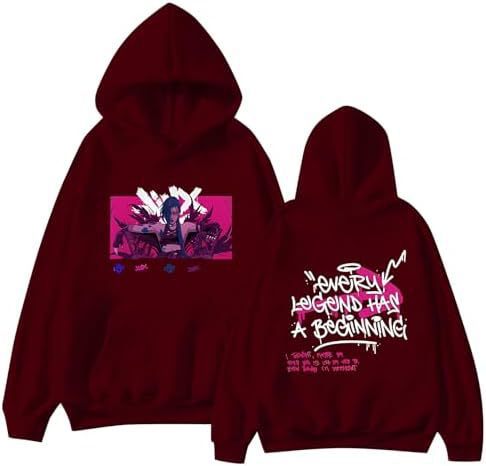 Sudadera transfronteriza AliExpress Arcane jinx Hoodie Novelty Graphic Long Sleeve