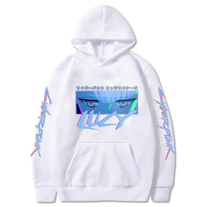 2024 New Cyberpunk Marginal Walker Lucy printing cotton Pull