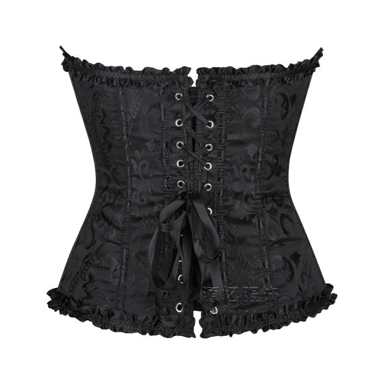 Amazon European and American Body Shaping Top Bridal Dress Body Shaping Fish Bone Abdominal Body Court Corset Corset